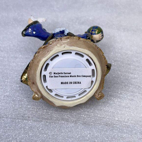 San Francisco Music Box Christmas Ornament CRYSTAL VISIONS MERLIN Holiday - Picture 7 of 11